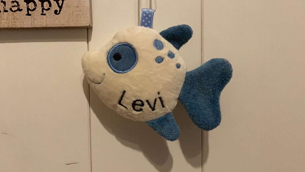 Fischanhänger mit Name