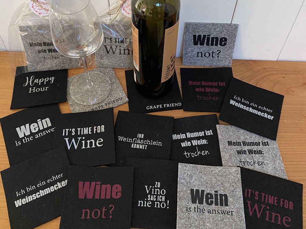 Weinuntersetzer